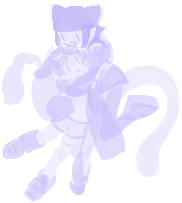 投げ縄で描くやつ、自分は身体のラインだけだとムズいからもうちょい詳細つめると描きやすい!たのしい～!
