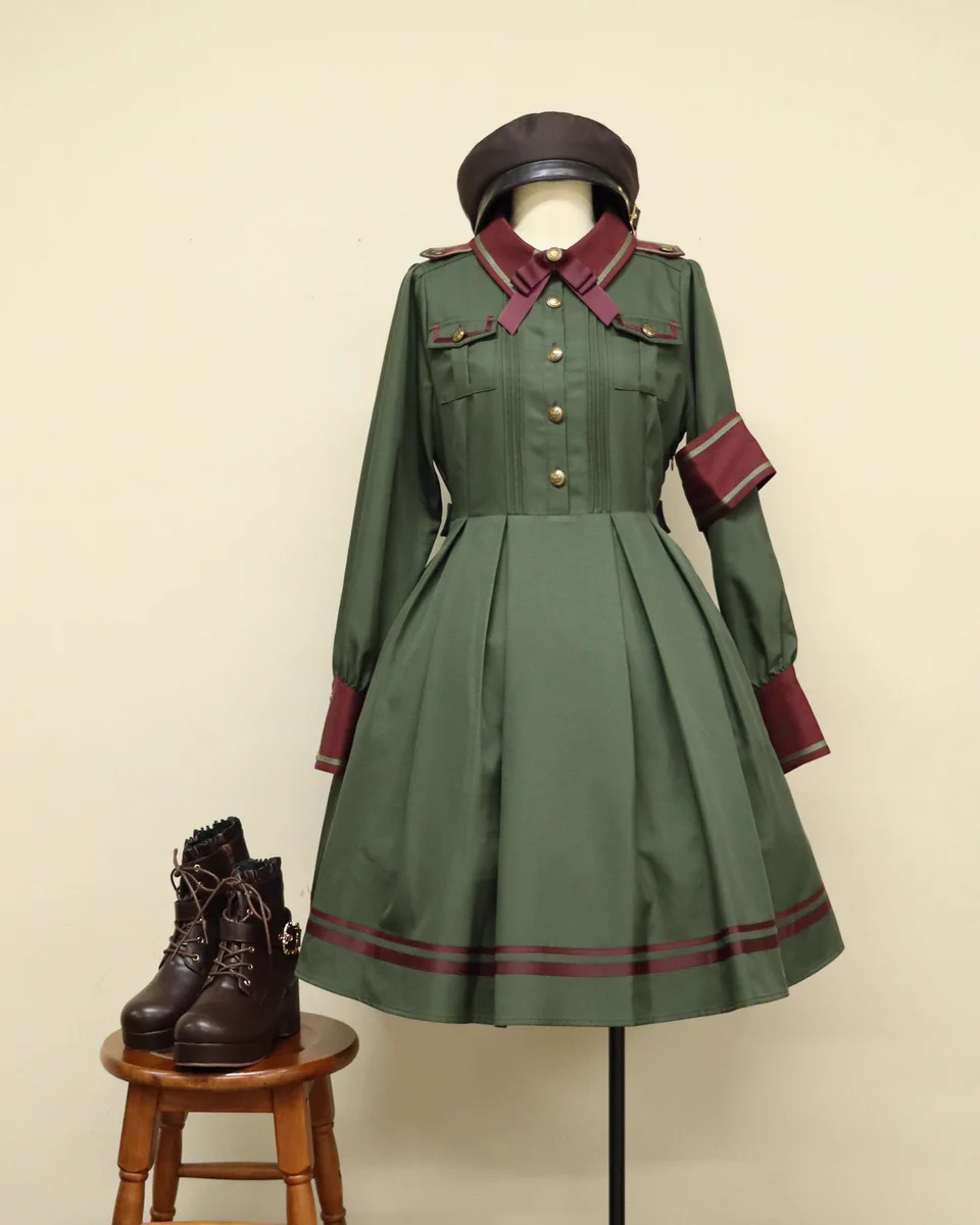 Amavel Iron Veilワンピース カーキ Amavel on X: 