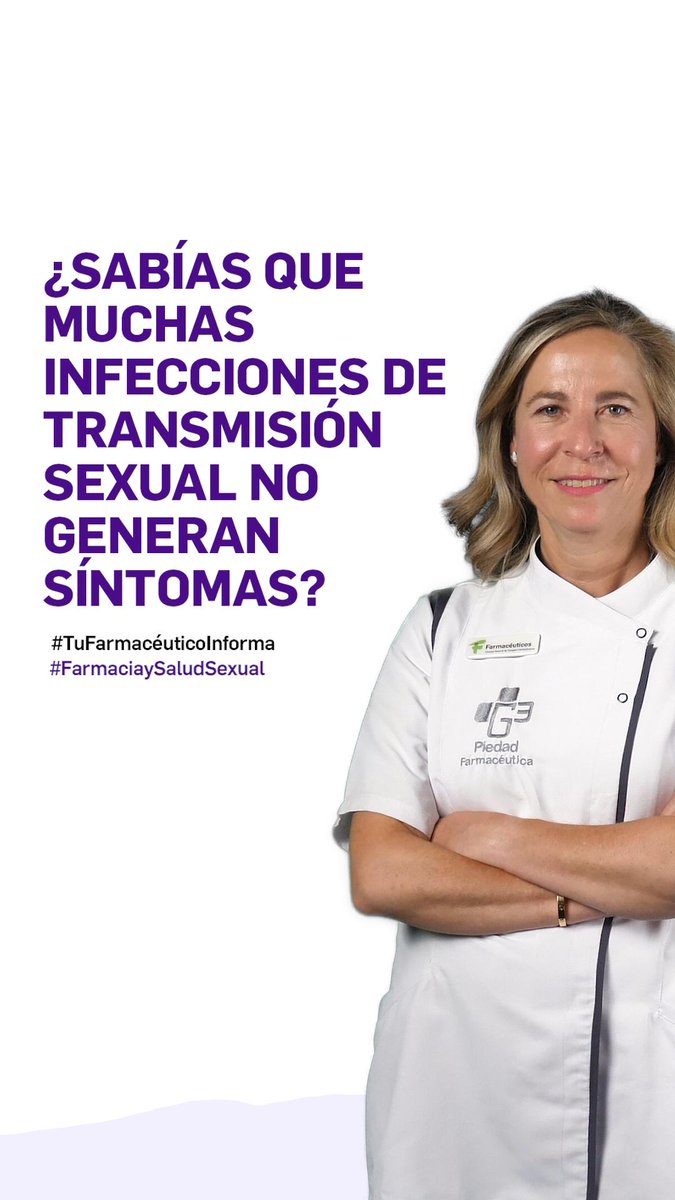 😶‍🌫️ Sí, es frecuente que algunas infecciones de transmisión sexual (ITS) no presenten síntomas.

💬 Por eso es fundamental estar bien informado

📌 Videoconsejo elaborado por Farmacéuticos y Medicina TV, con la colaboración de <a href="/durexespana/">Durex España</a>.

#FarmaciaySaludSexual