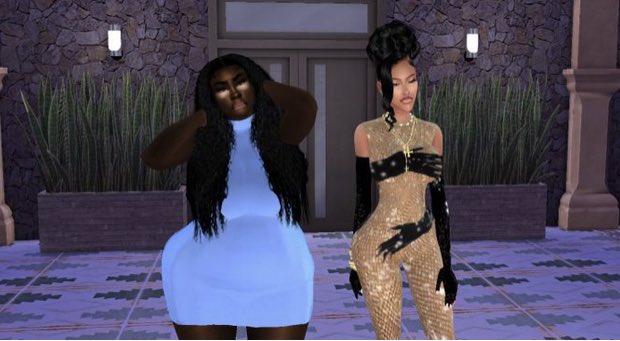 LESHAWNAA_'s tweet image. Je suis trop belle dans le dernier épisode de #baddieseastsims 💙 je vous laisse allez voir ça sur @NETSIMS_