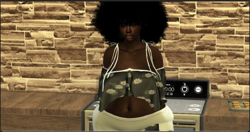 LESHAWNAA_'s tweet image. Je suis trop belle dans le dernier épisode de #baddieseastsims 💙 je vous laisse allez voir ça sur @NETSIMS_