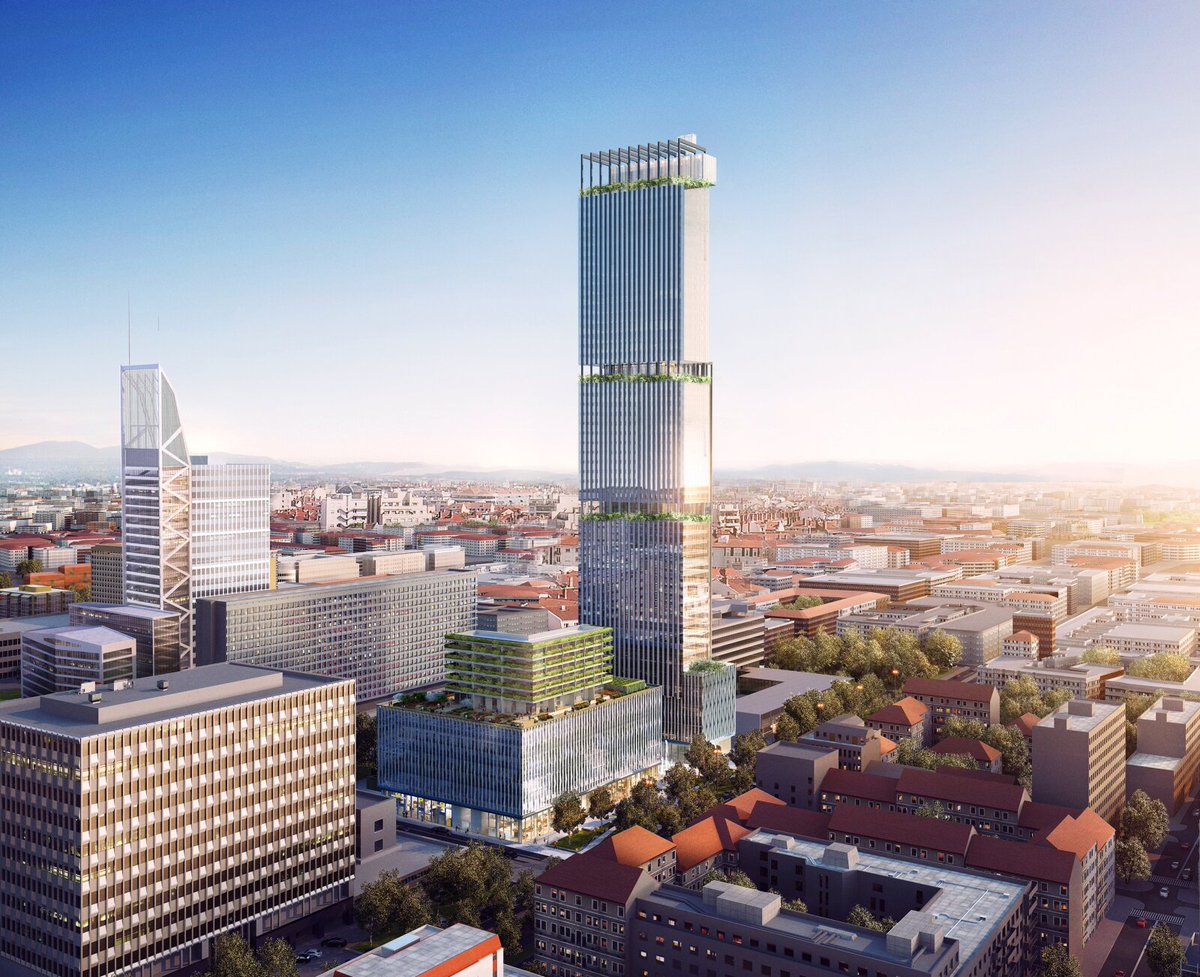 "Une tour de 125 ou 140 mètres" : ce grand projet refait surface dans le quartier de la Part-Dieu à Lyon

Le promoteur DCB International pourrait bien obtenir l'autorisation de construire une nouvelle tour de 125 à 140 mètres. Mais l'immeuble sera moins haut qu'espéré.