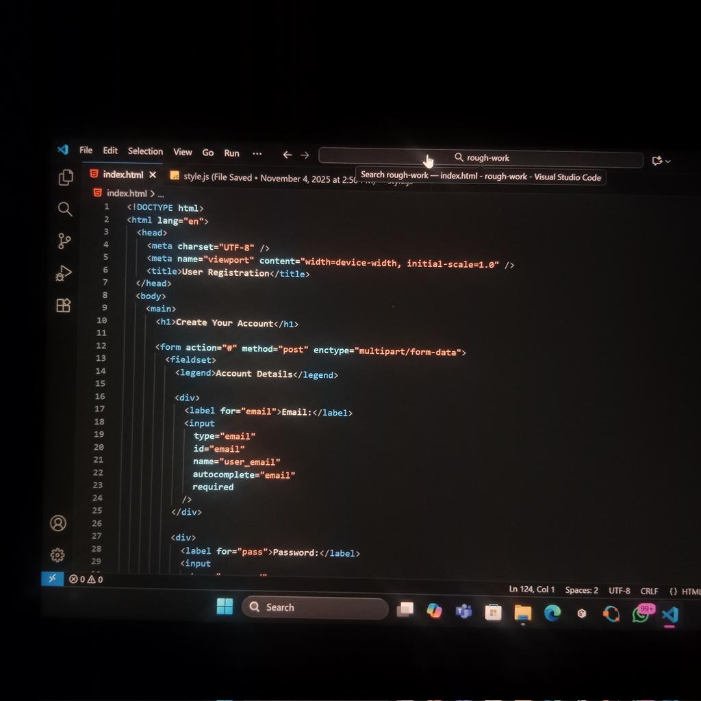 asteech_web3's tweet image. Day6/ 

 Today&apos;s HTML lesson was all about the &amp;lt;input&amp;gt; tag.
I didn’t realize how much the type attribute actually does until now.

For example:

type=&quot;date&quot; pops up a calendar.

type=&quot;number&quot; brings out a number pad on mobile.

type=&quot;file&quot; opens the file picker.

type=&quot;password&quot;…