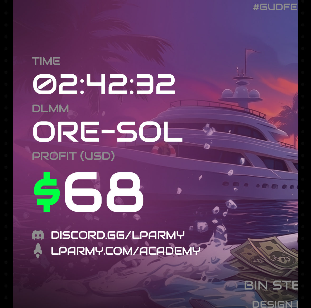 farming $ORE thru DLMM 

OPOM GFT
<a href="/MeteoraAG/">Meteora</a>