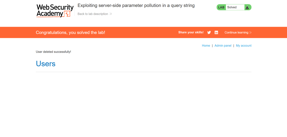 rikki59845's tweet image. Dove into a lab on query-string parameter pollution — used safe request inspection (high level) to see how duplicate params altered behavior. Reinforced why servers must normalize and validate query inputs. 🔍🛠️ #BurpSuite #WebSec @CyberMindSpace