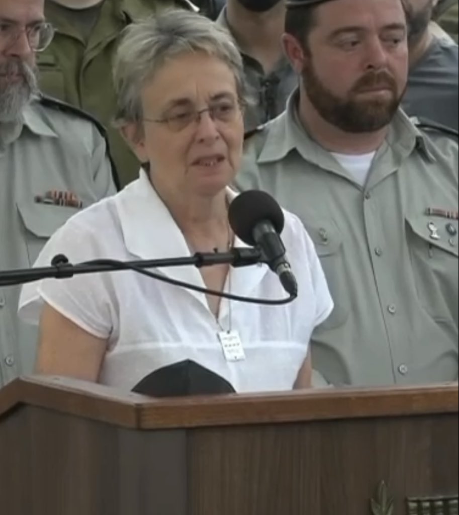 💔 Hadar Goldin’s mother eulogizes her son: 

“Hadar, we waited for you for 11 years. That's a long time. A very long time. I honestly can't explain how we did it, except that every time we nearly broke, someone in the family would jump in and say: 'But what would Hadar say?'