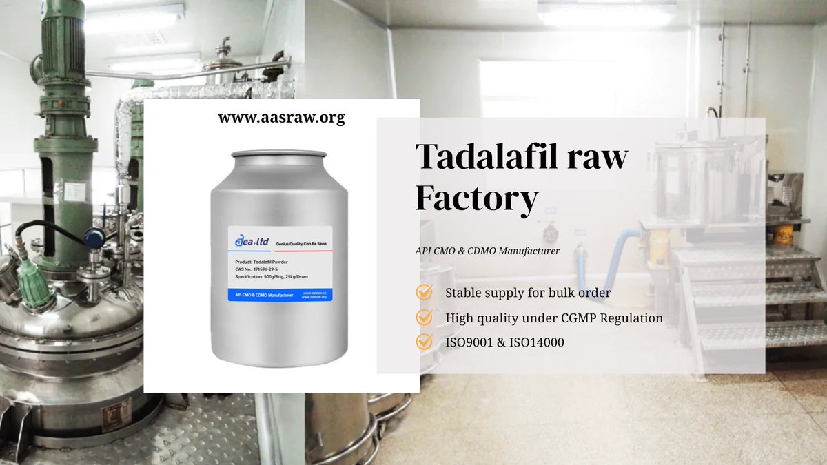 poy8eyjmp53654's tweet image. 🌟 Next-gen Tadalafil innovators: Blend our high-density powder for smaller, easier-to-swallow tabs. Same potency, better patient experience. 

#TadalafilInnovation #PharmaTech #APIOptimization #EDProductDesign