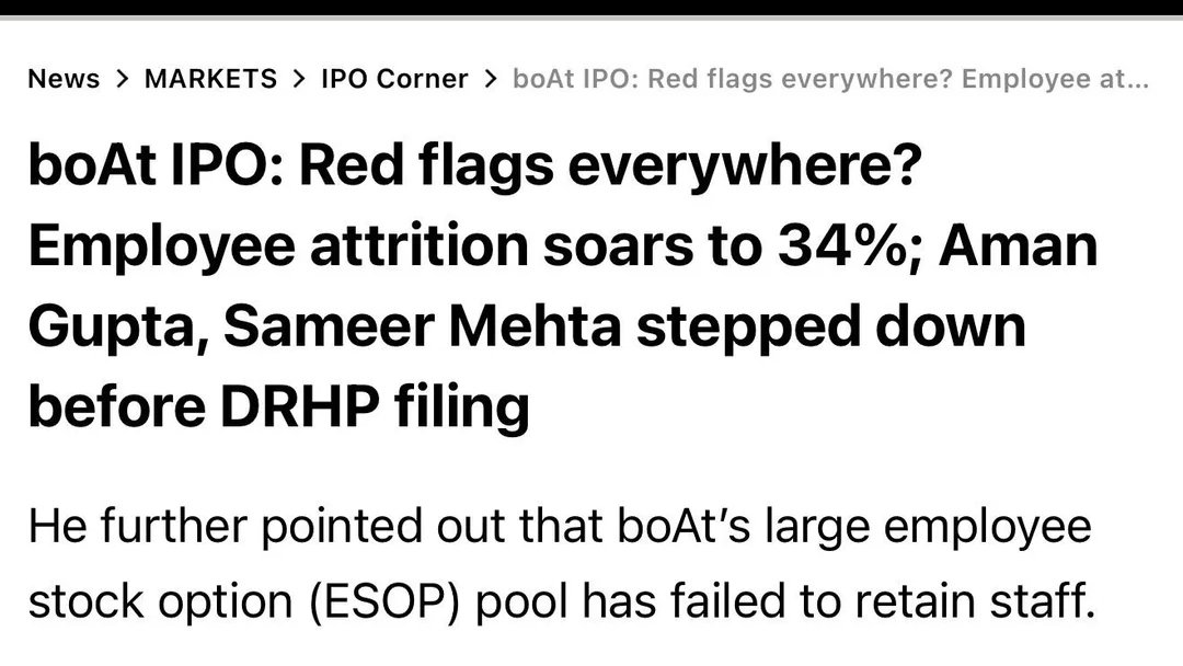 MonishSoni19's tweet photo. boAt IPO incoming! 🚤
Another success story — or just another pump and dump waiting to happen? 🤔
#boAtIPO #StockMarketIndia #Fintech #IPOAlert #Investing #IndiaBusiness https://t.co/x7rVPt1uq3