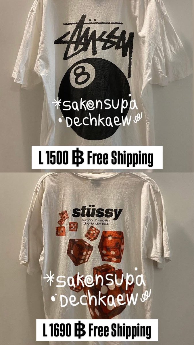 ikkdgsjidd's tweet photo. อัพเดท Stussy พร้อมส่งคับ💙📲
M-L
ราคารวมส่งทุกรายการ รังสิตแมสนัดรับได้คับ🗯️
#ส่งต่อstussy #stussy #stussythailand #stussyมือสอง #ส่งต่อ https://t.co/q2vSt9SWYW