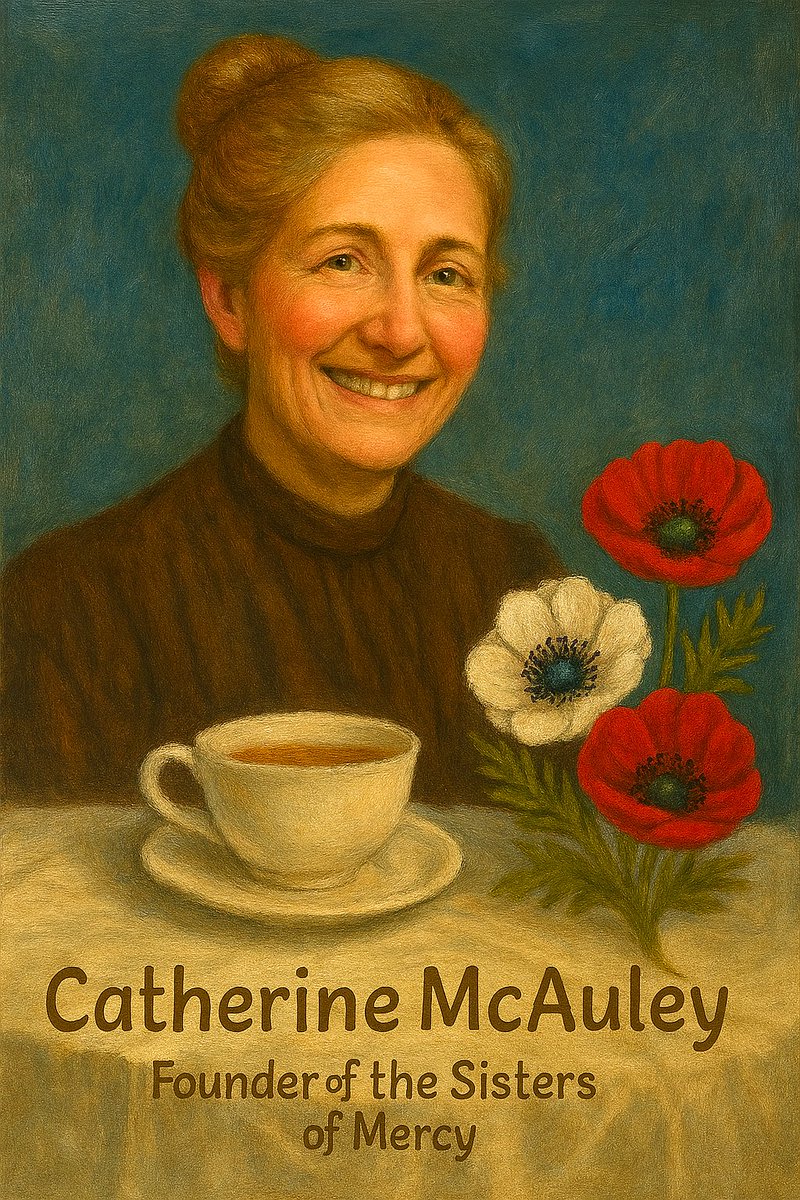 On this day, 11 Nov, we remember all who have died in war and pray for peace in our world. We also remember the anniversary of the death of our founder Catherine McAuley.  #Remembrance #SistersofMercy