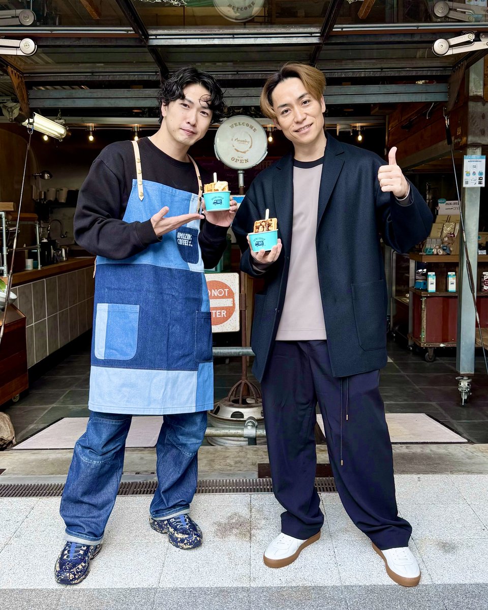 アメージングコーヒー　エプロン AMAZING COFFEE on X