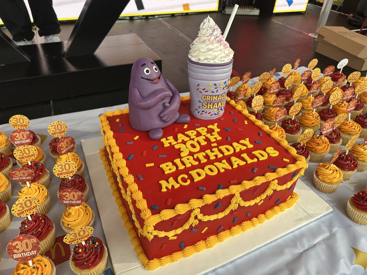 947's tweet photo. What a party! #McDonalds30thBirthday was a massive success! Congrats to our winners who bagged R2,500 in the Blindfold Burger Tasting 🍔🍟

Thanks to @moflavadj and everyone who came out to @McDonald_SA's Blackheath!

#EveryoneIsInvited https://t.co/WRaAeftWQP