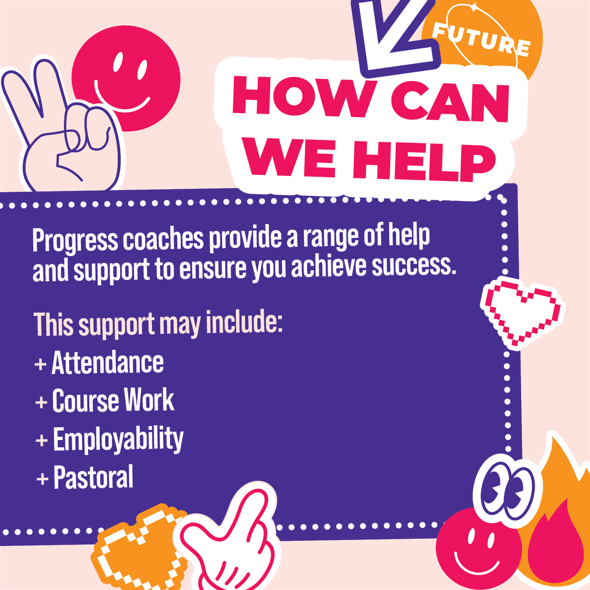 We recognise that every student learns differently ✨

Our Learning Support team works with students who may need additional help with literacy, numeracy, organisation or managing learning differences.

We aim to remove barriers and create a positive, inclusive learning