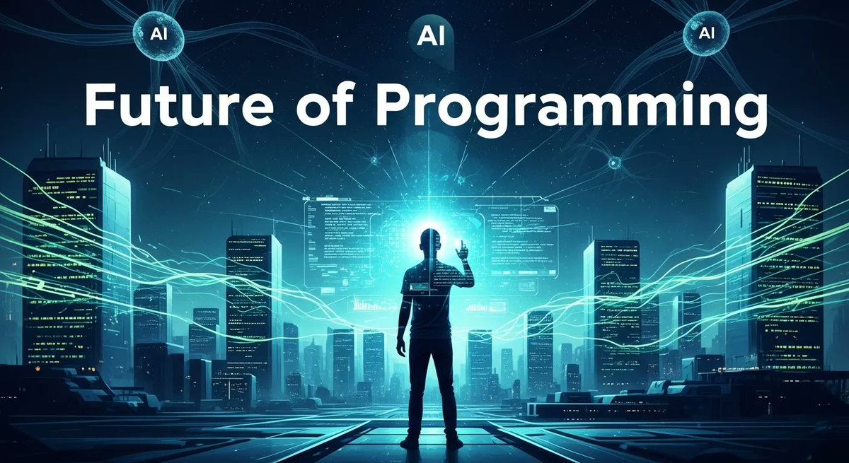 apprentice007's tweet image. Future of Programming: AI Augmentation &amp;amp; Developer Evolution

The Future of Programming: AI Augmentation &amp;amp; Developer Evolution

  The world of programming is changing fast. Artificial Intelligence ...

justoborn.com/future-of-prog…

#FutureofProgramming #AIImageArt