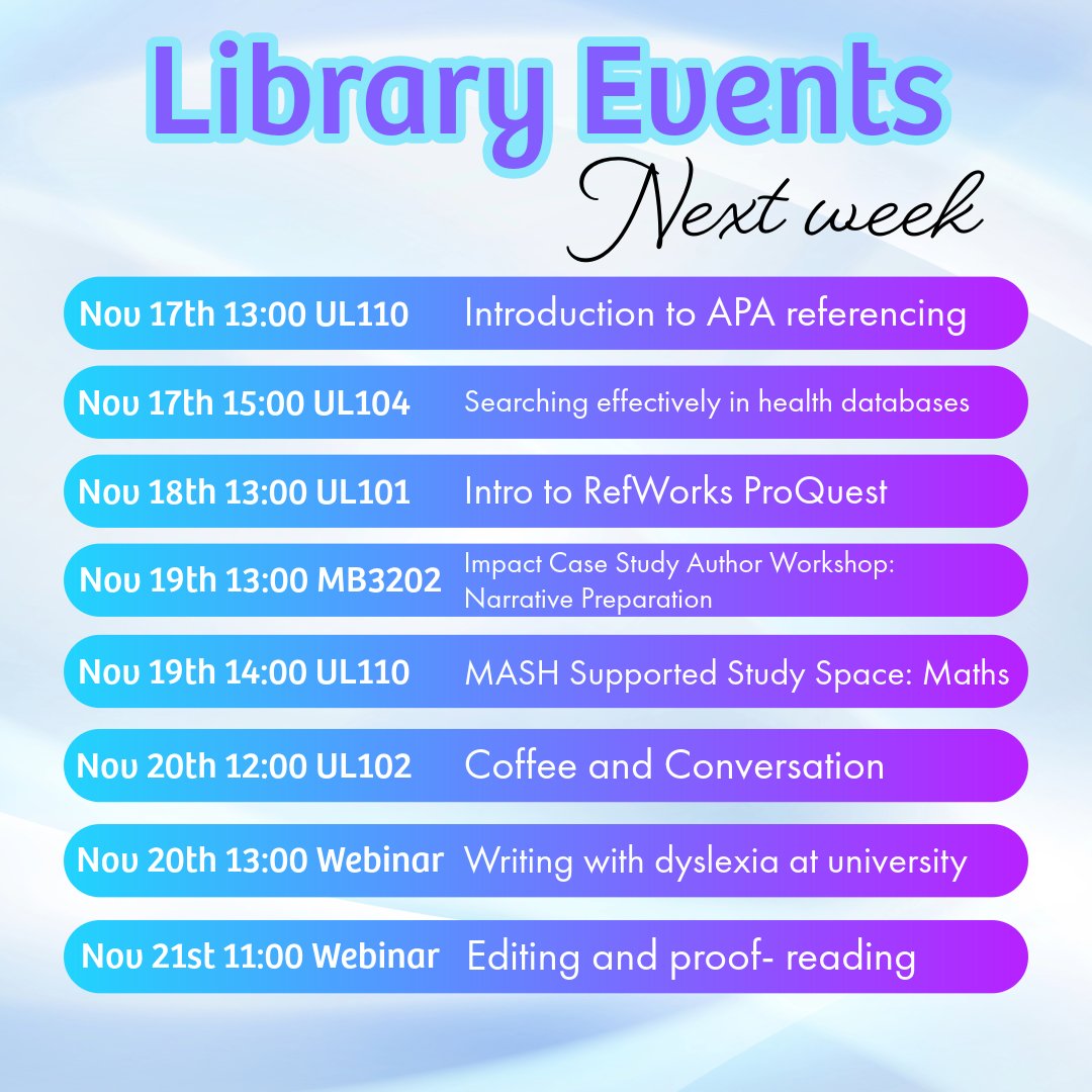 The libraries of the University of Lincoln tweet media