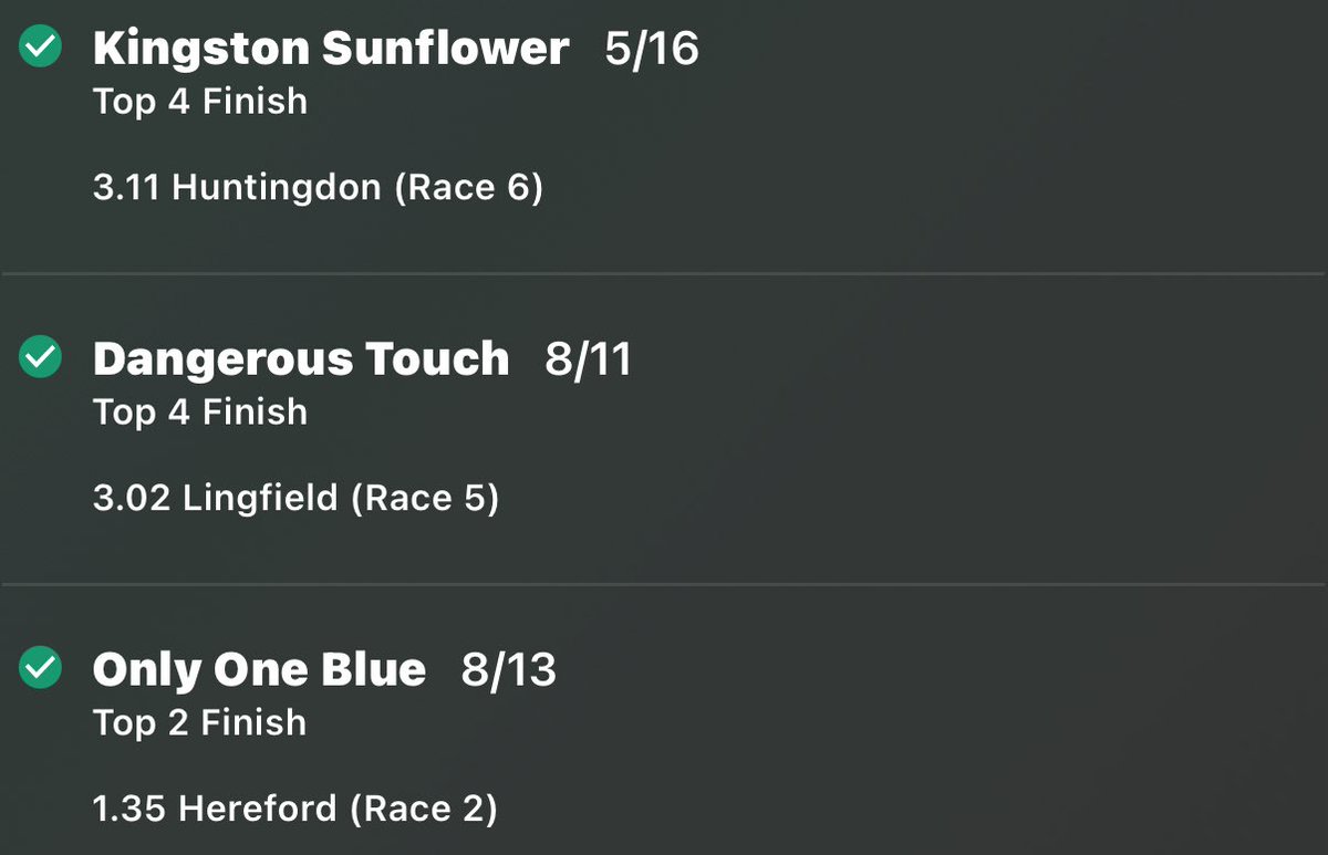 Jonathan_HRT21's tweet photo. Place bet of the day lands AGAIN, We have landed 7 out of 10 of these this month!🏆

1 away on today’s 59/1 🫣

So close to another HUGE day!

Tomorrow we cook again, Who’s ready to eat??? 🥩 

Comment on this post and I will send you tomorrows in the morning when it’s done. https://t.co/tFLIxm8Z1v