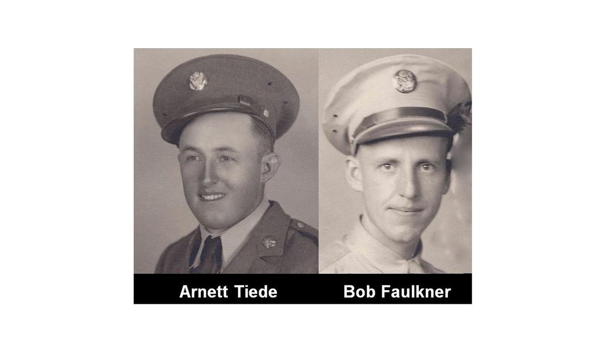 Today on this Veterans Day - remembered these two brave soldiers who made the Normandy Invasion - my