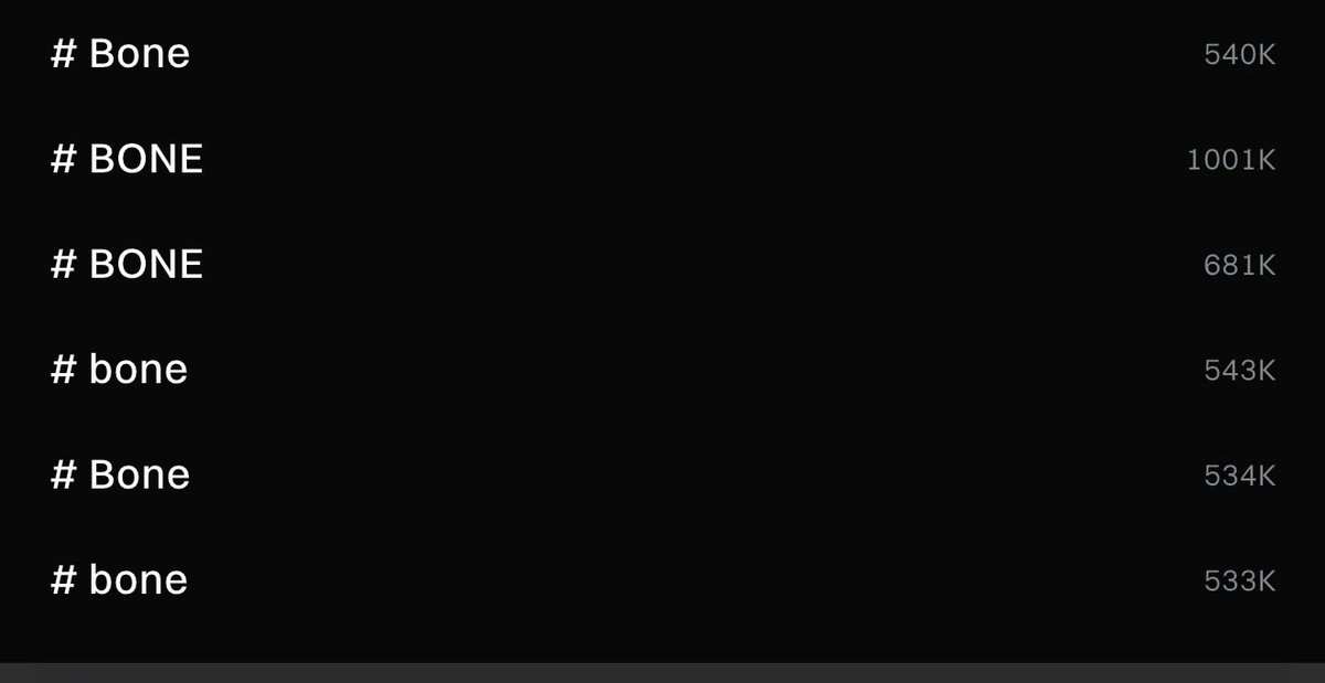 LucieSHIB's tweet image. BONE on Gate Square search :)