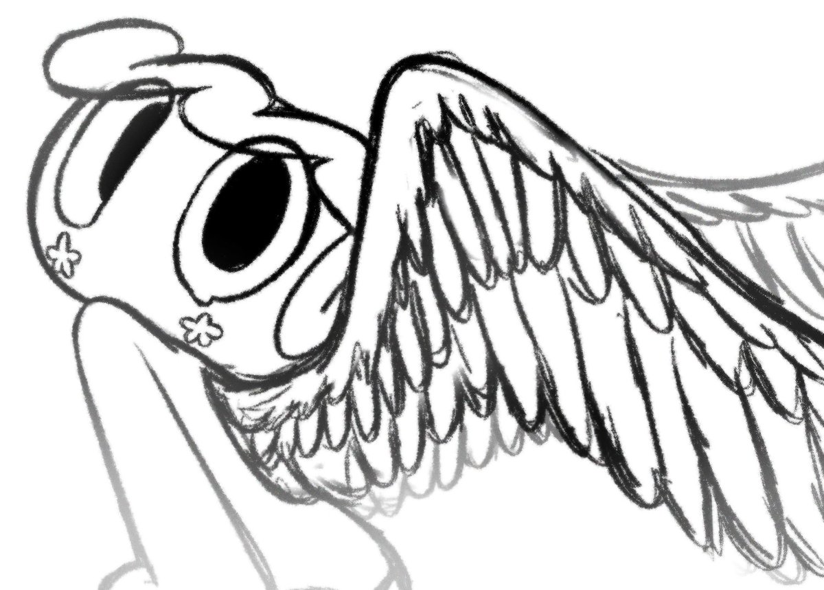 cosmiccazzyy's tweet image. i drew wing fo da first time
#cosmo #dandysworld