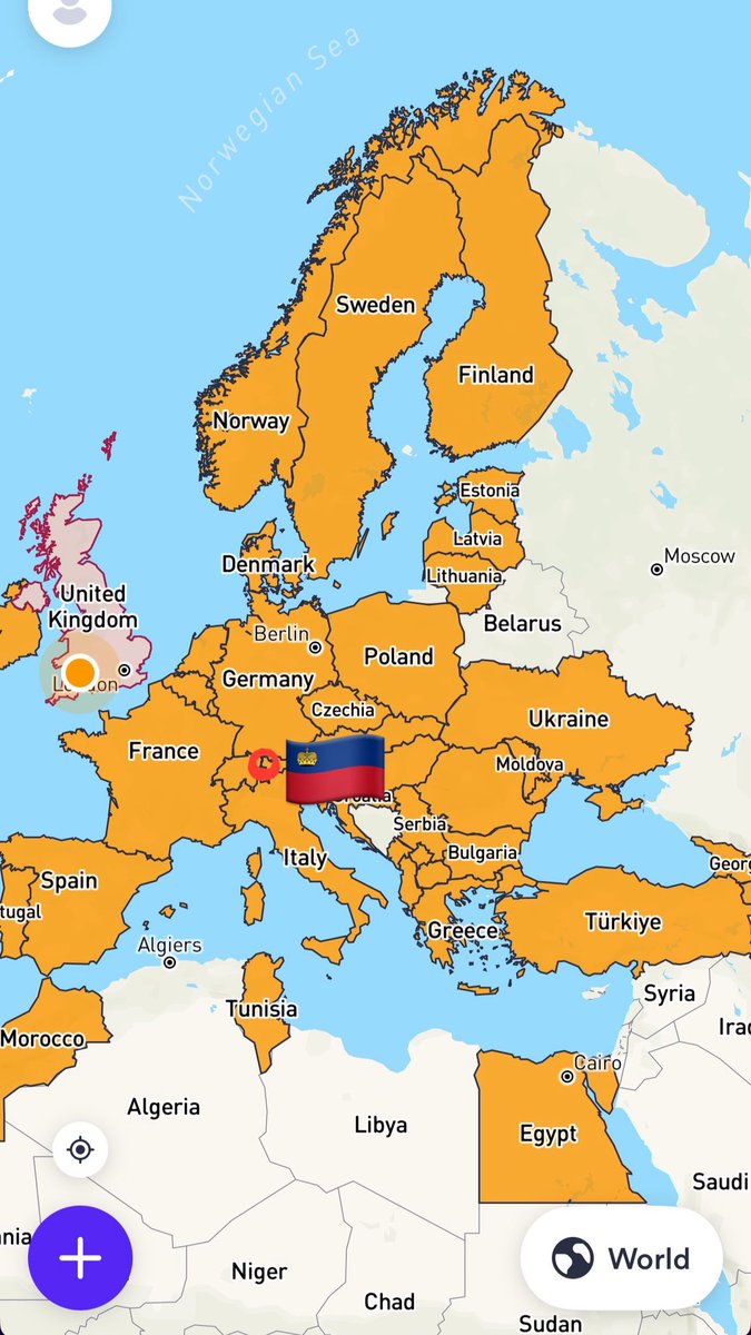Ticking off another country this week 😁🙌🏻

Liechtenstein for the Wales trip (obviously) 🇱🇮

6 left in Europe after that!
