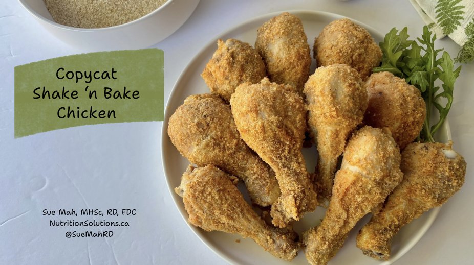 DCmemberblogs's tweet image. .@suemahRD: Copycat Shake ‘n Bake Chicken dlvr.it/TPCGFH #dietitian