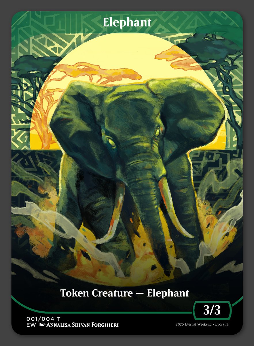 And here are the Foil Tokens made by <a href="/ShivanArt/">ShivanArt🔜RC Antwerp</a> that you will get in your Experience and Maniac Bundle

#EternalWeekendEU #PauperGeddon #LeItbeEternal

4seasonstournaments.com/eternal-weeken…