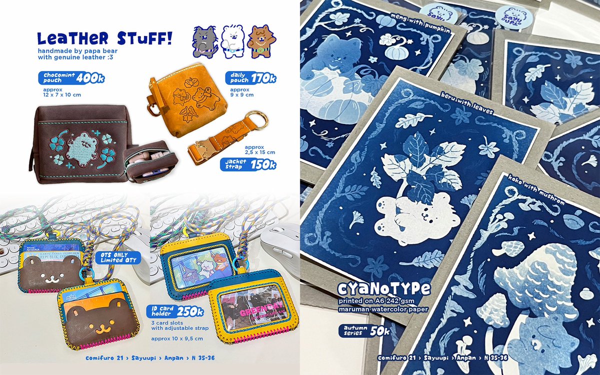 sayuupi_'s tweet image. Henlo!! 🐻‍❄️🐻🐱
Here&apos;s my catalogue for #CFXXI !! 🌠

I&apos;m opening up a quick
#Comifuro21 Pick Up Order
☁️ bit.ly/SAYUUPICFXXI
☁️ Ends 14 Nov

More stuff below 🐾 
#CF21 #ComifuroXXI