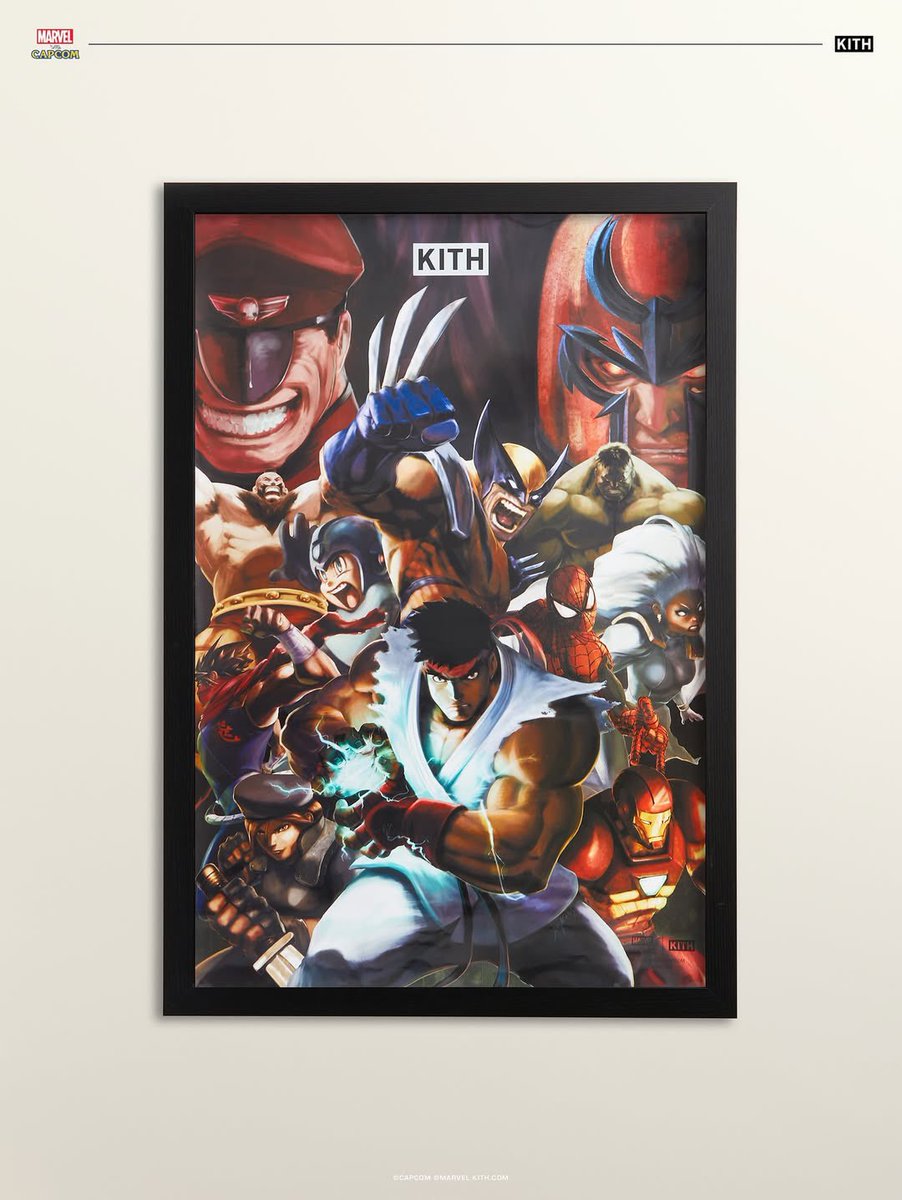 KITH × MARVEL × CAPCOM ストリートファイターⅡ Kith Teams with