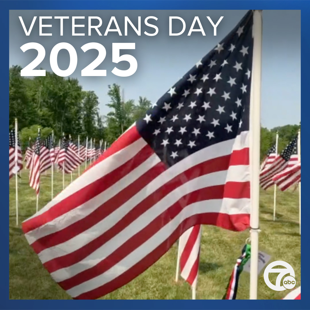 wxyzdetroit's tweet photo. Happy Veterans Day, and thanks to all of those who have served our country. https://t.co/jVNe9ufxod