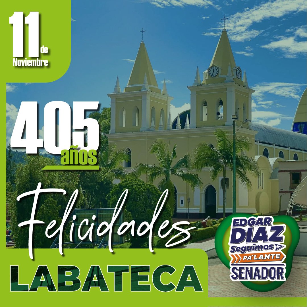 EdgarDiazPaLant's tweet photo. Celebramos los 405 años de #Labateca, municipio cuyo origen de su nombre aborigen "volcanes de Dios". https://t.co/jlLheMEn1c