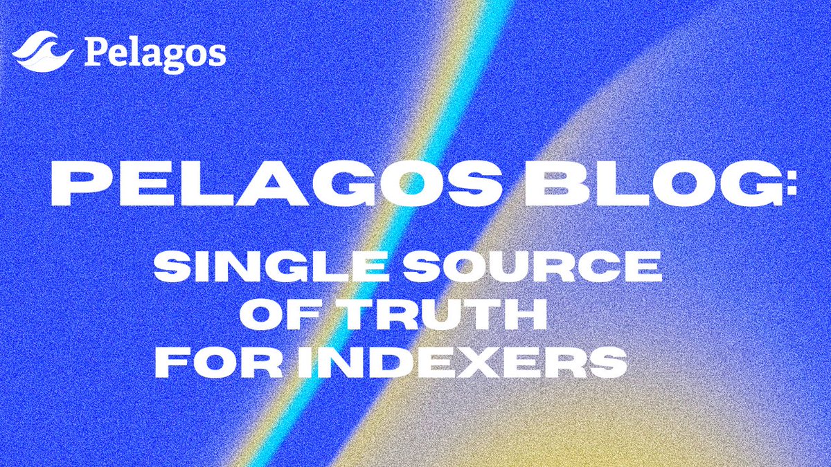 Indexers waste time guessing which events belong together across chains, dealing with reorgs, and stitching together fragmented data from multiple RPCs.

Pelagos already tracks cross-chain flows end-to-end with finality guarantees.

Full article: mirror.xyz/pelagosnetwork…