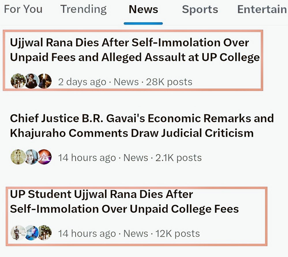 The_india_voice's tweet photo. 🚨 General Category is Awake Now! 🚨

Yesterday, our collective voice shook the system  what was buried in silence is now national news.
How long will the government ignore the cries of deserving students who get nothing but rejection for being “General”?

We pay taxes. We study hard. We get denied.
Is this justice or punishment for merit? 💔

#GCLivesMatter #OneNationOneStandard #JusticeForGeneralCategory