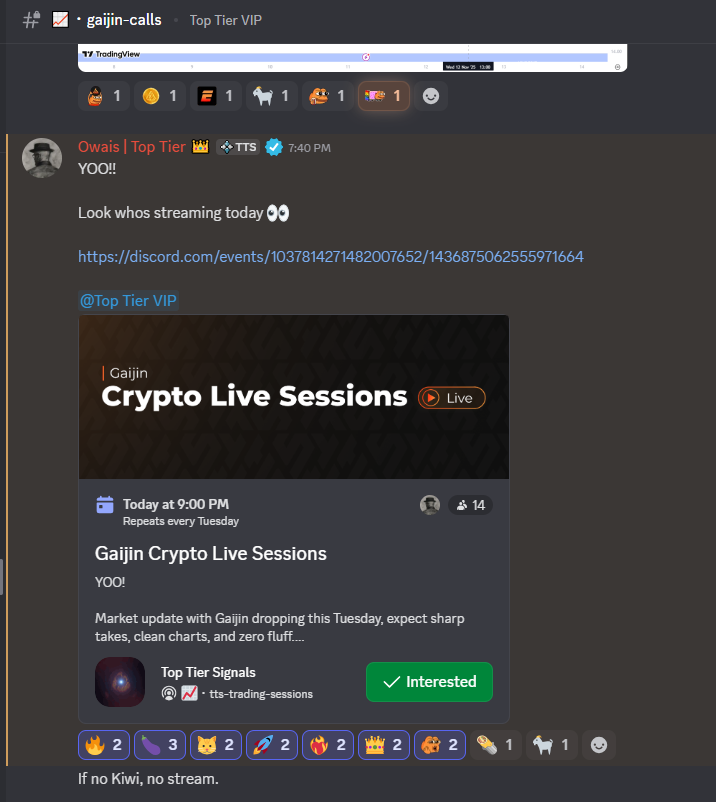 Todays a special day ❤️

Starting today, I will be doing FREE stream every Tuesday!

Since its FREE, I want every one of my follower on the stream 

See ya there: discord.com/invite/MHYBeJw…