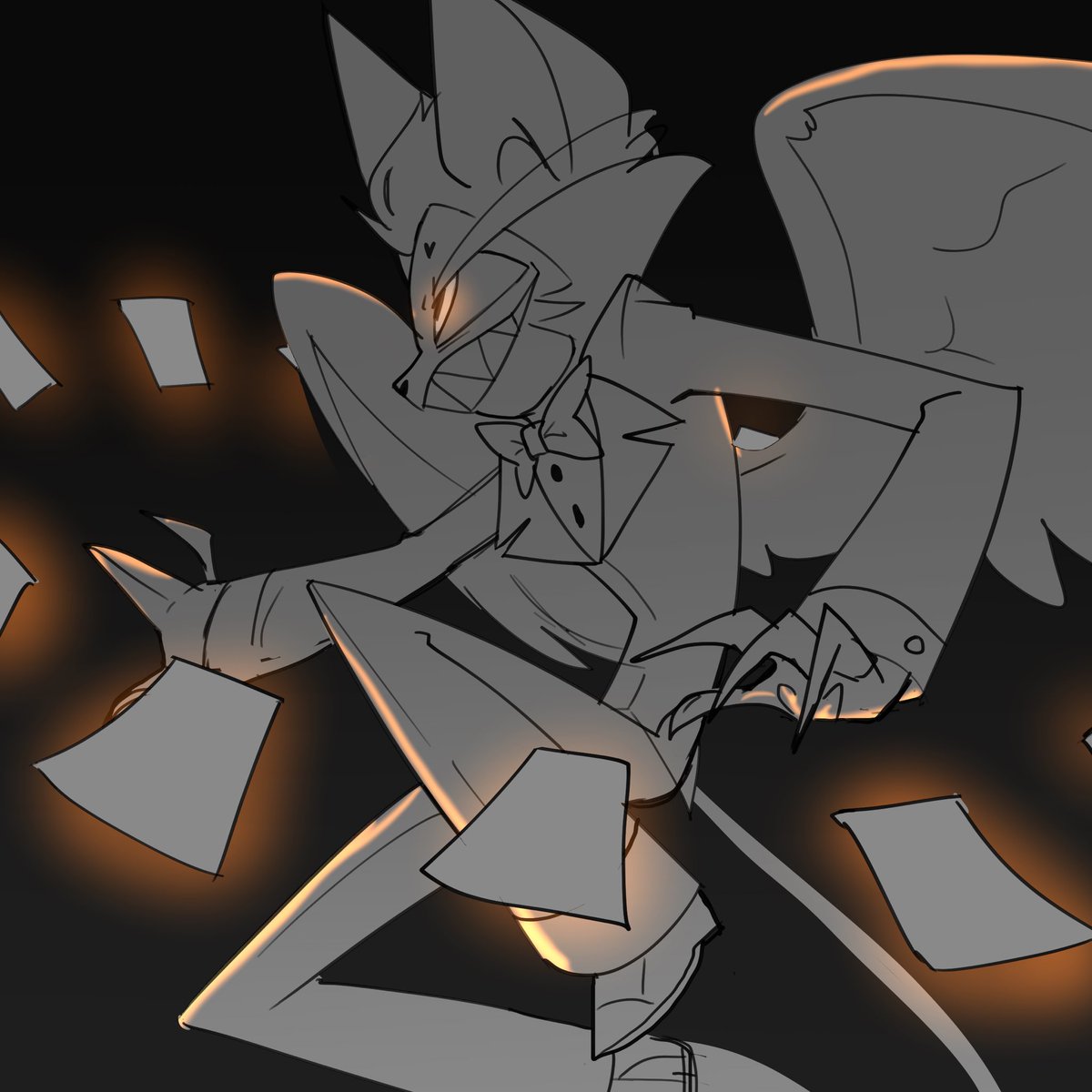 I wanna see an overlord Husk fight so bad 😭

Just a little sketch for now 

#HazbinHotel #HazbinHotelFanart