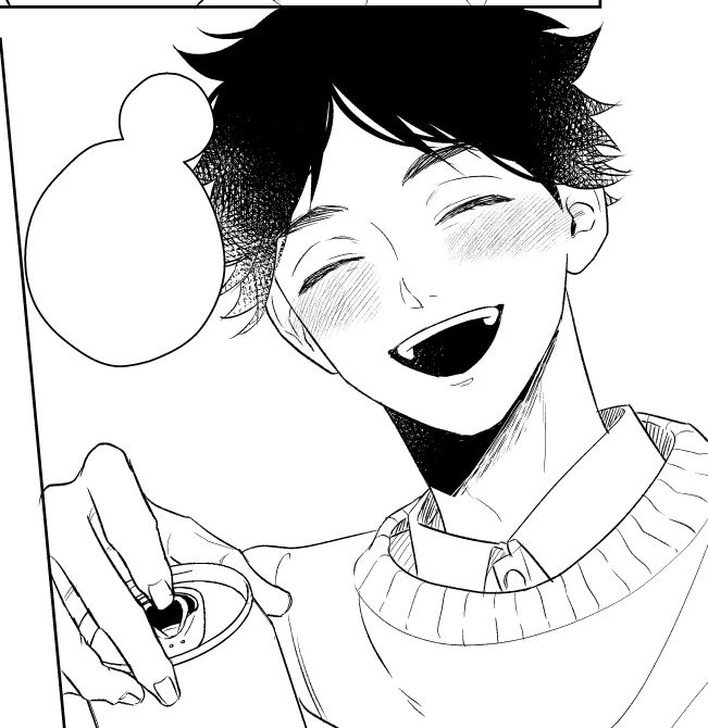 めっっっちゃ描き直して苦労したけど最高に可愛くなった葦君見て(眼鏡は後でかける) 