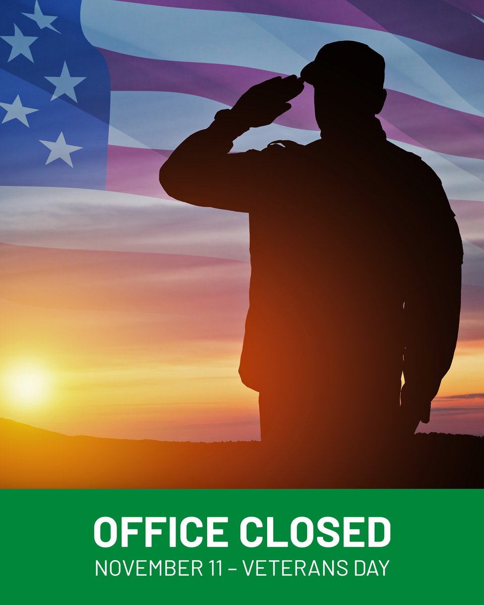 SinfoniaPhoto's tweet photo. We honor and thank all veterans for their service and sacrifice. 🇺🇸

Sinfonia’s offices will be closed on Tuesday, November 11, in observance of Veterans Day.⁠

#usveterans #veterans #veteransday #usa #holiday #photoprinter https://t.co/UC7BTuDb1V