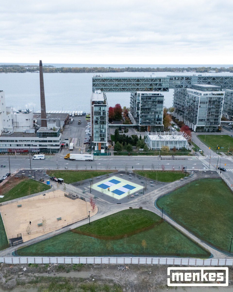 Menkes Developments Ltd., in partnership with the City of Toronto, is pleased to unveil the 10,000m2 “Park in Progress” at Sugar Wharf, located at 50 Queens Quay East.

Full Press Release: menkes.com/news/press/pos…