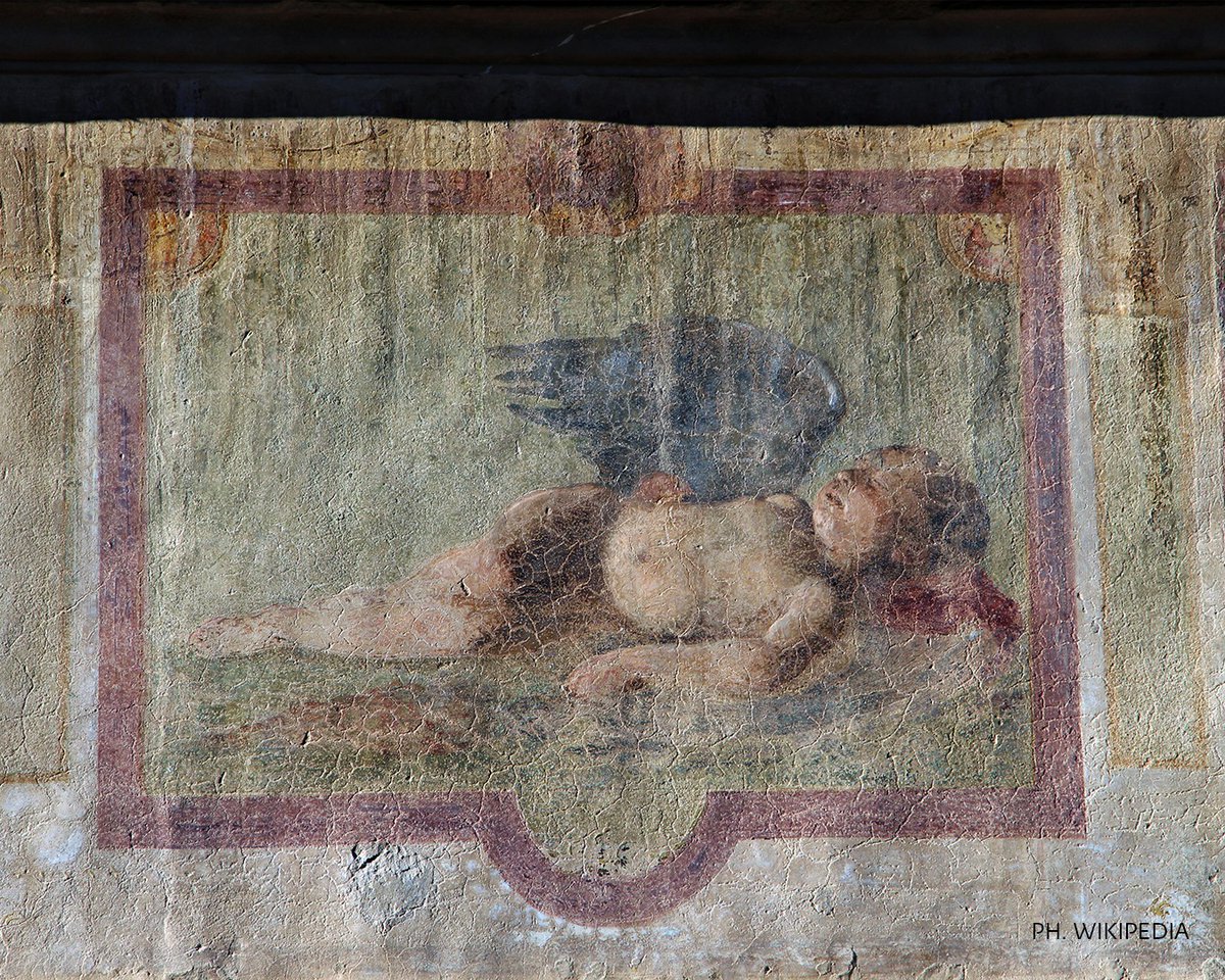 Un capolavoro può raccontare molte storie. Lo sapevate ad esempio che una replica ad affresco dell'Amorino di #Caravaggio esposto a #PalazzoPitti si trova sulla facciata di un palazzo in S. Croce?
Oppure che il pittore abbia probabilmente utilizzato come modello un bambino morto?