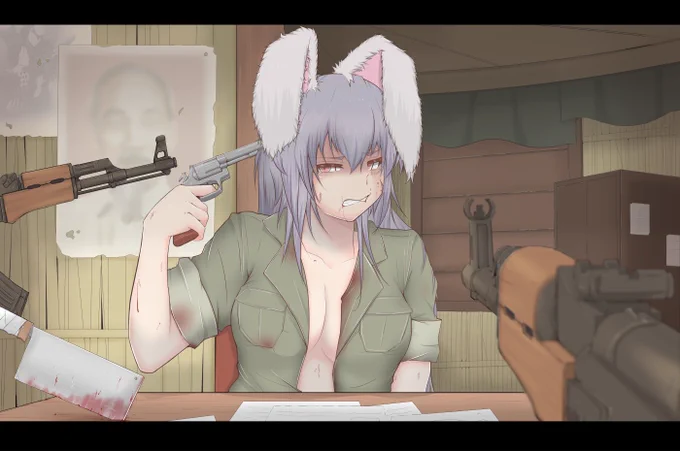 #いい銃の日 木と鉄