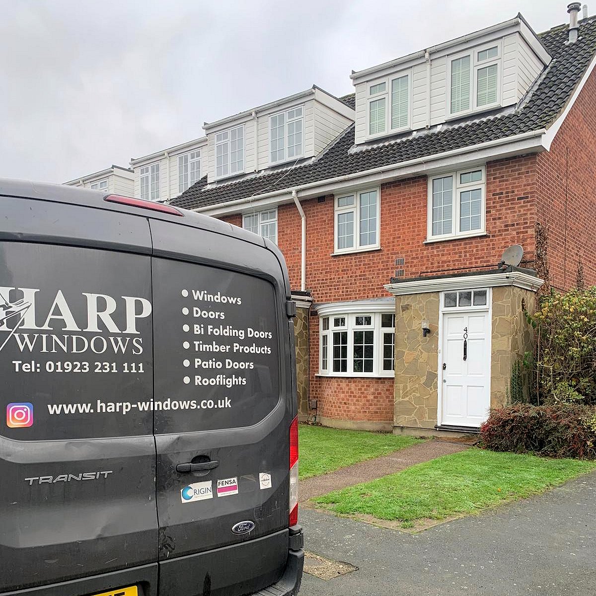 HarpWindows's tweet image. Rehau bay and casement windows with feature internal Georgian bars - installed today! 👋 #servicewithasmile #newwindows #EnergyEfficient #readyforwinter #keepwarm #cosyhom