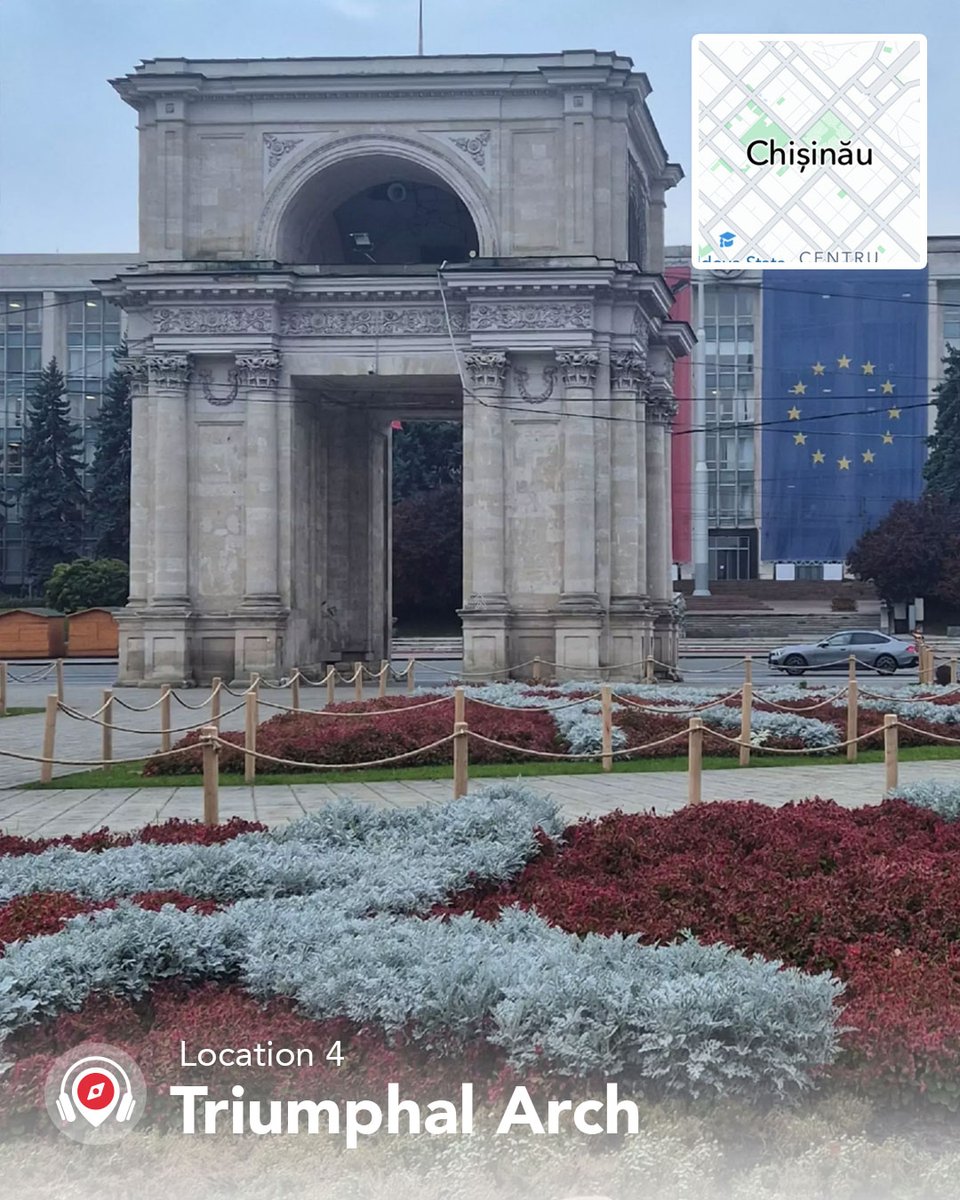 MyVoiceMap's tweet image. What secrets lie beneath Moldova&apos;s capital’s Soviet-era architecture?

Discover the stories carved into its streets on a VoiceMap tour to Chisinau&apos;s ornate Soviet fountains and the Triumphal Arch built to commemorate Russian victory. 🇲🇩

🔗 voicemap.me/chisinau

#MoldovaTravel