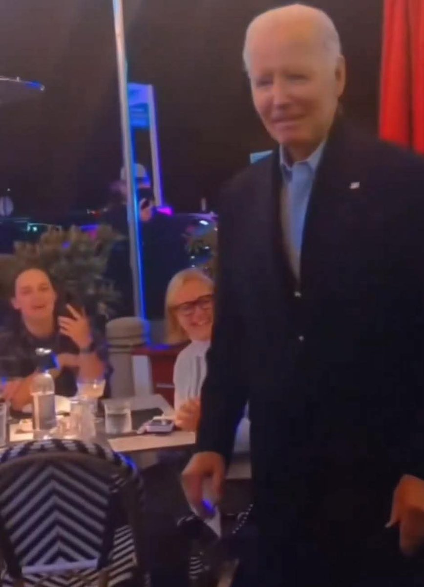 Democrats are now calling on Joe Biden to run for president in 2028, saying he’s obviously “fit to serve” after he was spotted at a restaurant in Virginia…

Your reaction?