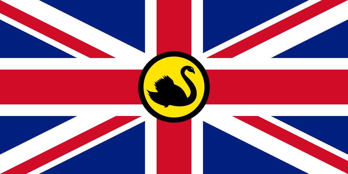 Flag of Westralian occupied Great Britain