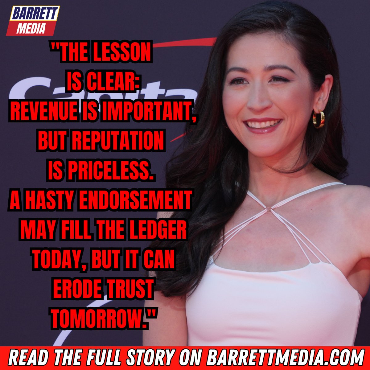 In the race to secure advertising dollars and revenue, <a href="/JohnMamola/">John Mamola</a> believes Mina Kimes' “colossal f**k up” should be a reminder for sports radio to avoid endorsement nightmares.