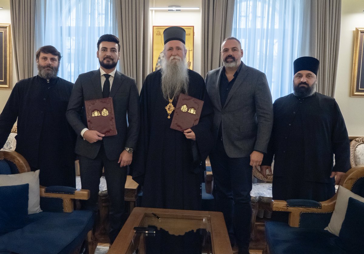 mayorbudva's tweet image. Opština Budva i Mitropolija crnogorsko-primorska potpisali Sporazum o izgradnji hrama Svetog Marka – istorijski čin saradnje i potvrda zajedničkih vrijednosti

Opština Budva obavještava javnost da je danas u Cetinjskom manastiru potpisan Sporazum o izgradnji hrama Svetog Marka…