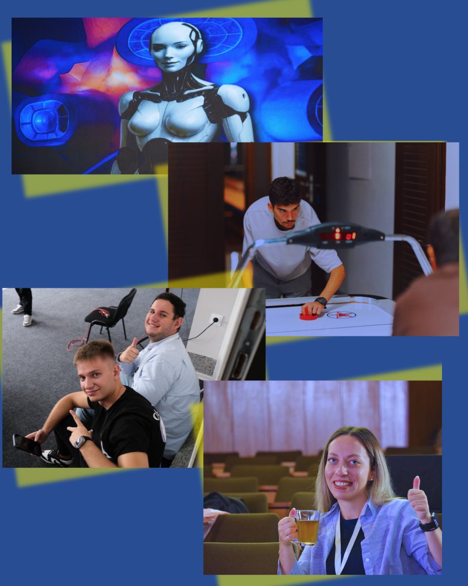 The #IYC2025 squad — in scene and behind it! 
With make-up or without, excited or anxious, bursting with ideas or stuck halfway. We’re still smiling and moving forward! 
Because every conference needs a bit of chaos, creativity, and a lot of heart! 
#krusevoconference