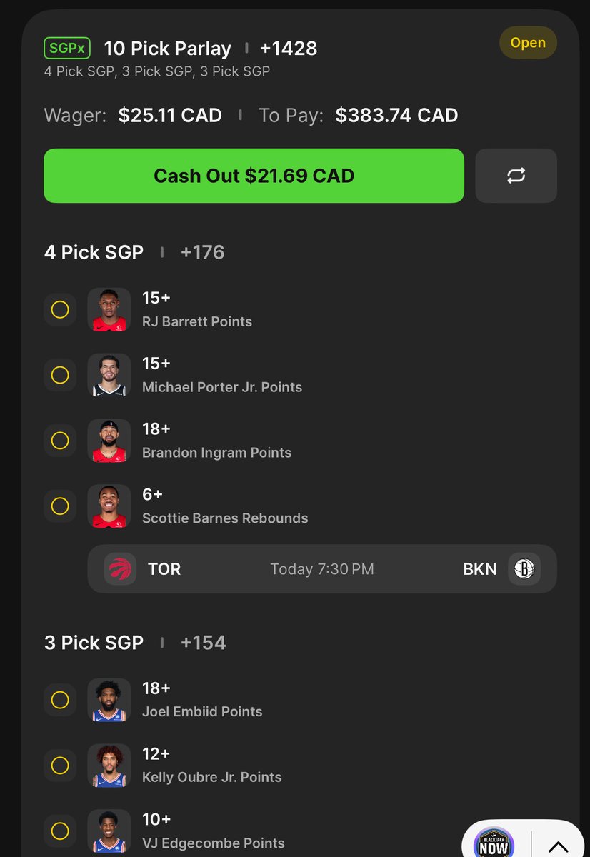 STACKITUPbets's tweet image. Another lay of the day ‼️

+1400 🔒

#parlay #stackitup 📚