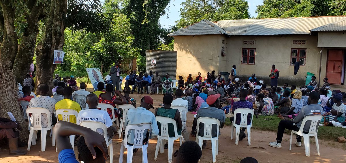 Day Two of MP and Mayoral Campaign:
Gulu City Mayoral Aspirant, Marc Anthony Obonyo today started his campaign from Lawiyeadul, in Pece-Laroo division.
Obonyo listed his Priority as uplifting people from Poverty, improving Education, Health and other service delivery