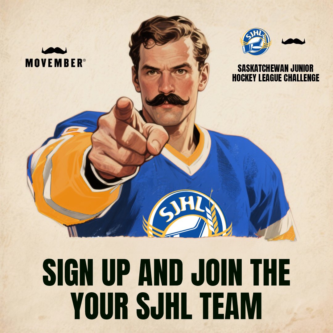 theSJHL's tweet photo. 📽️ In light of Movember and Remembrance Day weekend, we had Movember Canada Director Todd Minerson on the show, and he shared tremendous insights on what Movember is doing to raise awareness and support for men's health and men's mental health in 2025.

Find it - https://t.co/wwC9Nx4hIQ