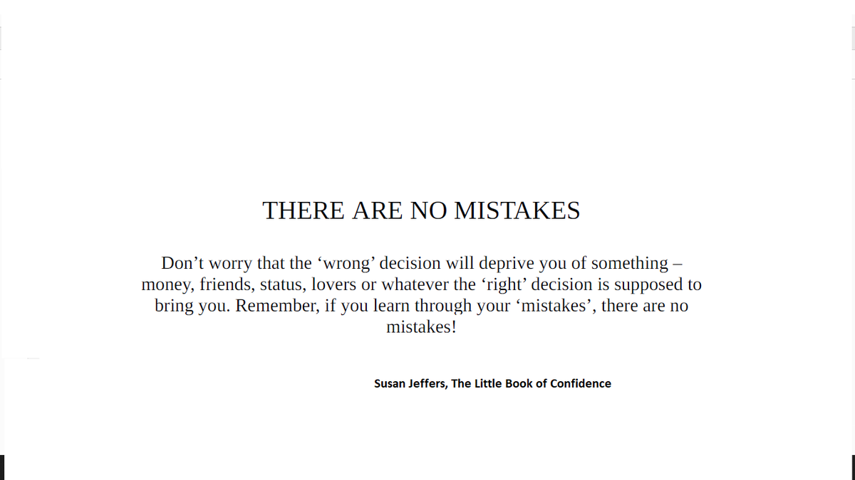 JaniceLobo07's tweet photo. Susan Jeffers, The Liittle Book of Confidence https://t.co/QjITFXLMw9